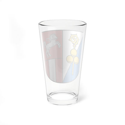 DEU Albaching COA (Germany) (Coat of Arms) Pint Glass 16oz