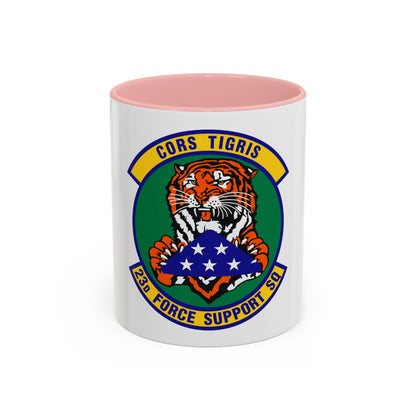 23d Force Support Squadron (U.S. Air Force) Accent Coffee Mug