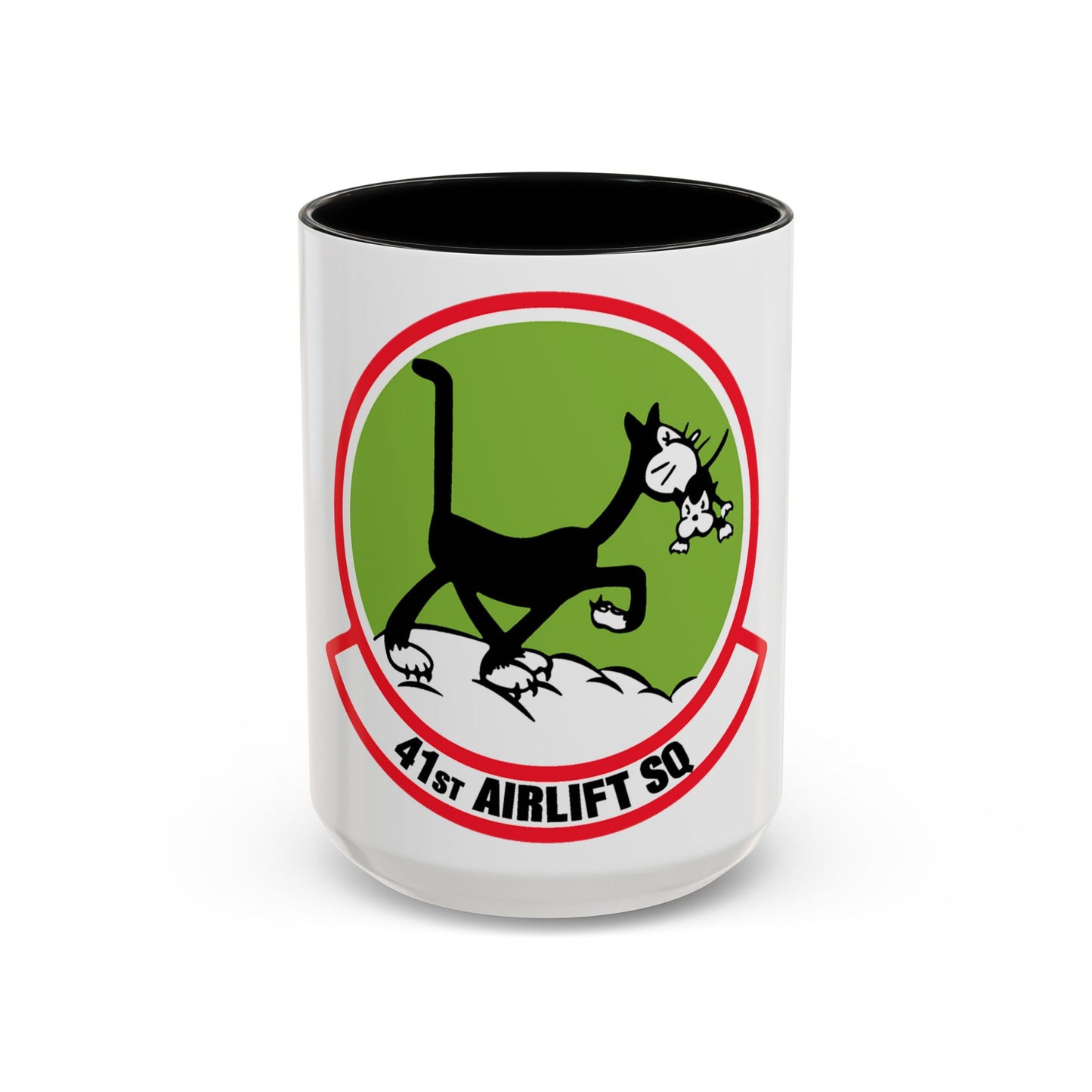 41st Airlift Sq v2 (U.S. Air Force) Accent Coffee Mug