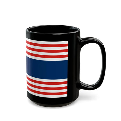 Flag of Kuala Lumpur Malaysia - Black Coffee Mug-Go Mug Yourself