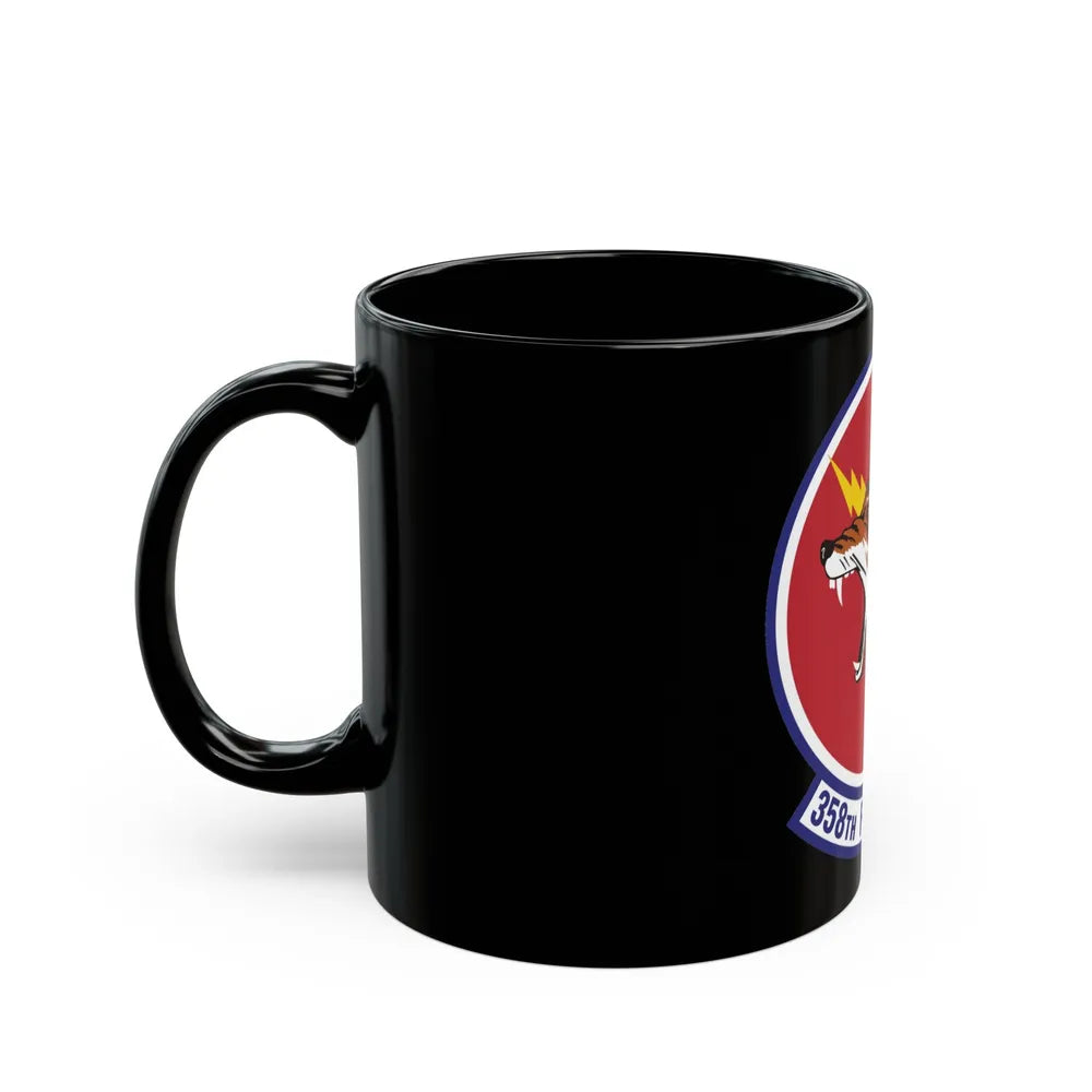 358th Fighter Squadron (U.S. Air Force) Black Coffee Mug-Go Mug Yourself