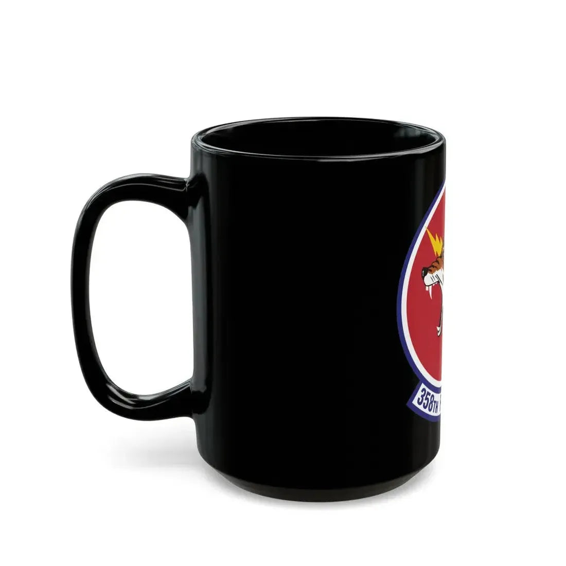 358th Fighter Squadron (U.S. Air Force) Black Coffee Mug - Go Mug Yourself