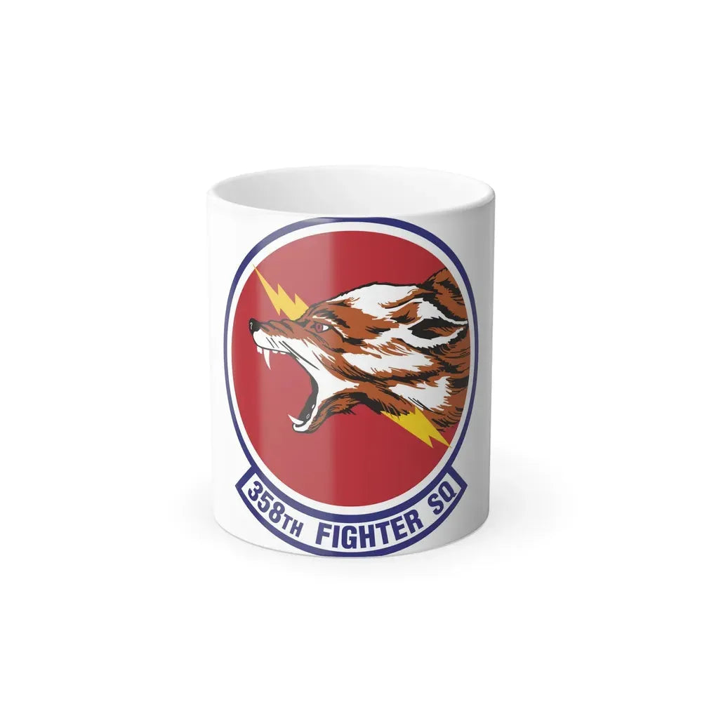 358th Fighter Squadron (U.S. Air Force) Color Changing Coffee Mug 11oz - Go Mug Yourself