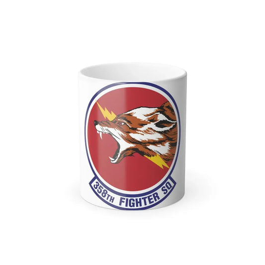 358th Fighter Squadron (U.S. Air Force) Color Changing Coffee Mug 11oz - Go Mug Yourself