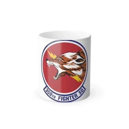 358th Fighter Squadron (U.S. Air Force) Color Changing Coffee Mug 11oz - Go Mug Yourself