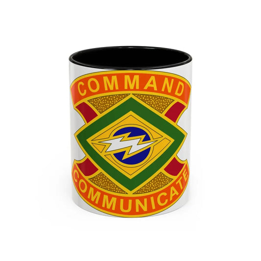 359 Signal Brigade 2 (U.S. Army) Accent Coffee Mug 11oz Black - Go Mug Yourself