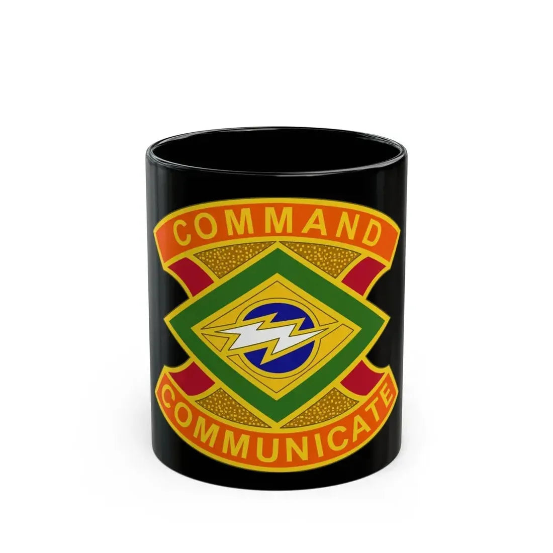 359 Signal Brigade 2 (U.S. Army) Black Coffee Mug 11oz - Go Mug Yourself