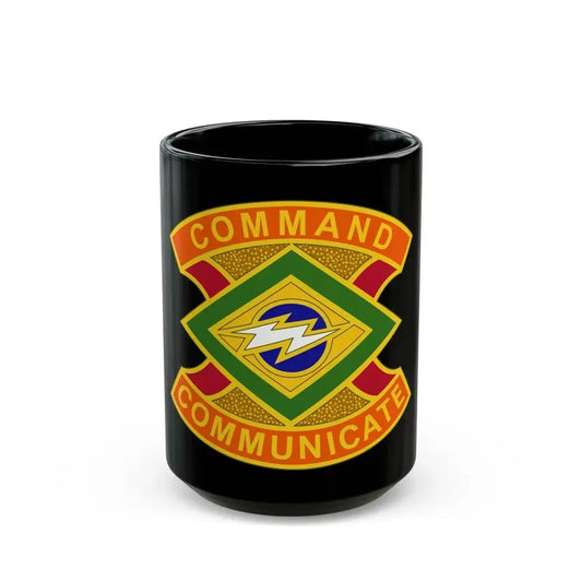 359 Signal Brigade 2 (U.S. Army) Black Coffee Mug 15oz - Go Mug Yourself