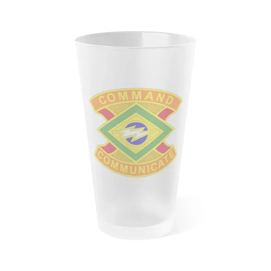 359 Signal Brigade 2 (U.S. Army) Frosted Pint Glass 16oz Default Title - Go Mug Yourself