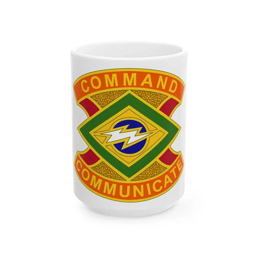 359 Signal Brigade 2 (U.S. Army) White Coffee Mug 15oz - Go Mug Yourself