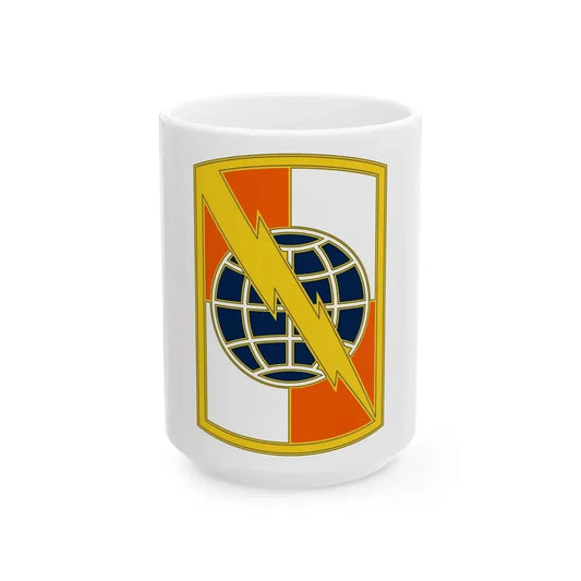 359 Signal Brigade 3 (U.S. Army) White Coffee Mug 15oz - Go Mug Yourself