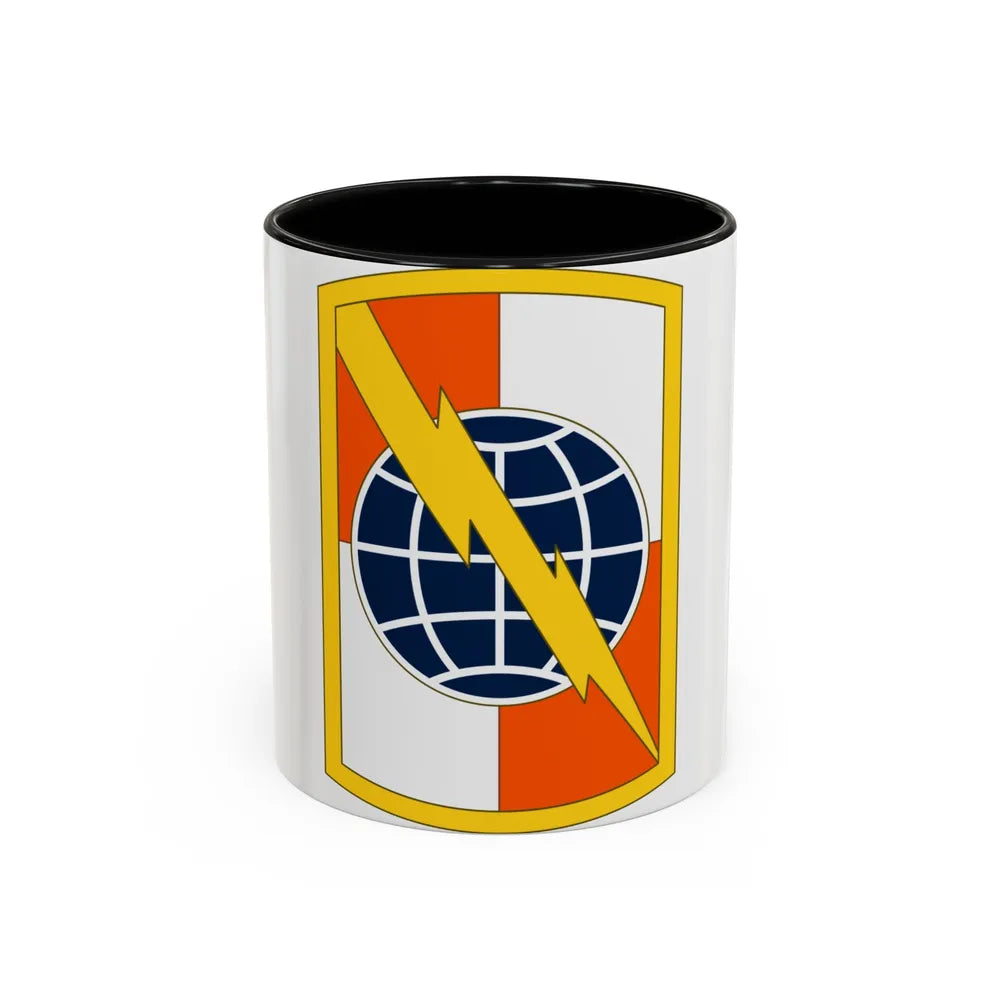 359 Signal Brigade (U.S. Army) Accent Coffee Mug-11oz-Black-Go Mug Yourself