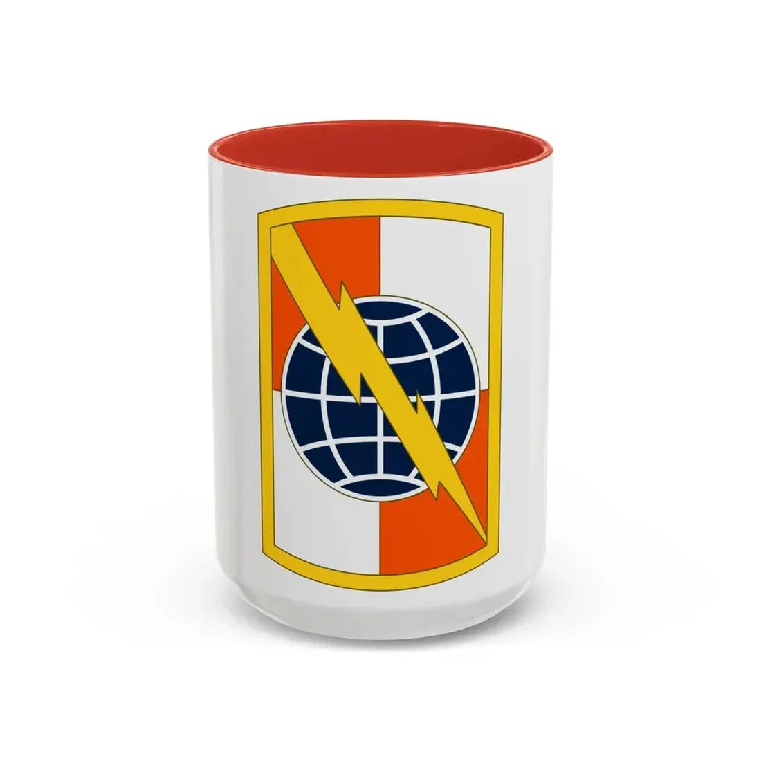 359 Signal Brigade (U.S. Army) Accent Coffee Mug 15oz Red - Go Mug Yourself