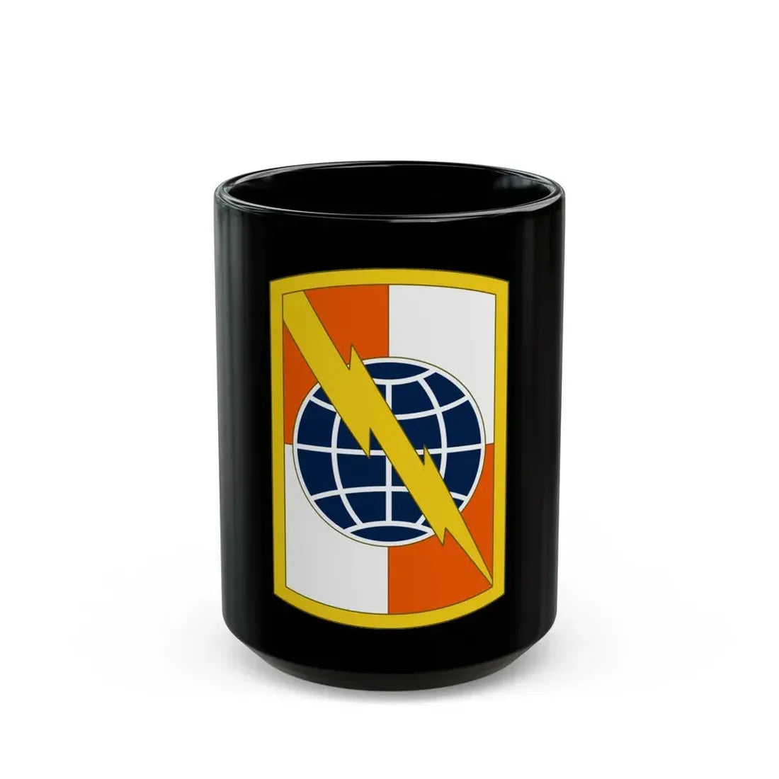359 Signal Brigade (U.S. Army) Black Coffee Mug 15oz - Go Mug Yourself