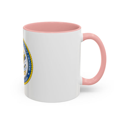 USCG LDC (U.S. Coast Guard) Accent Coffee Mug