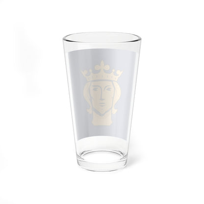 Flag of Stockholm (Sweden) Pint Glass 16oz