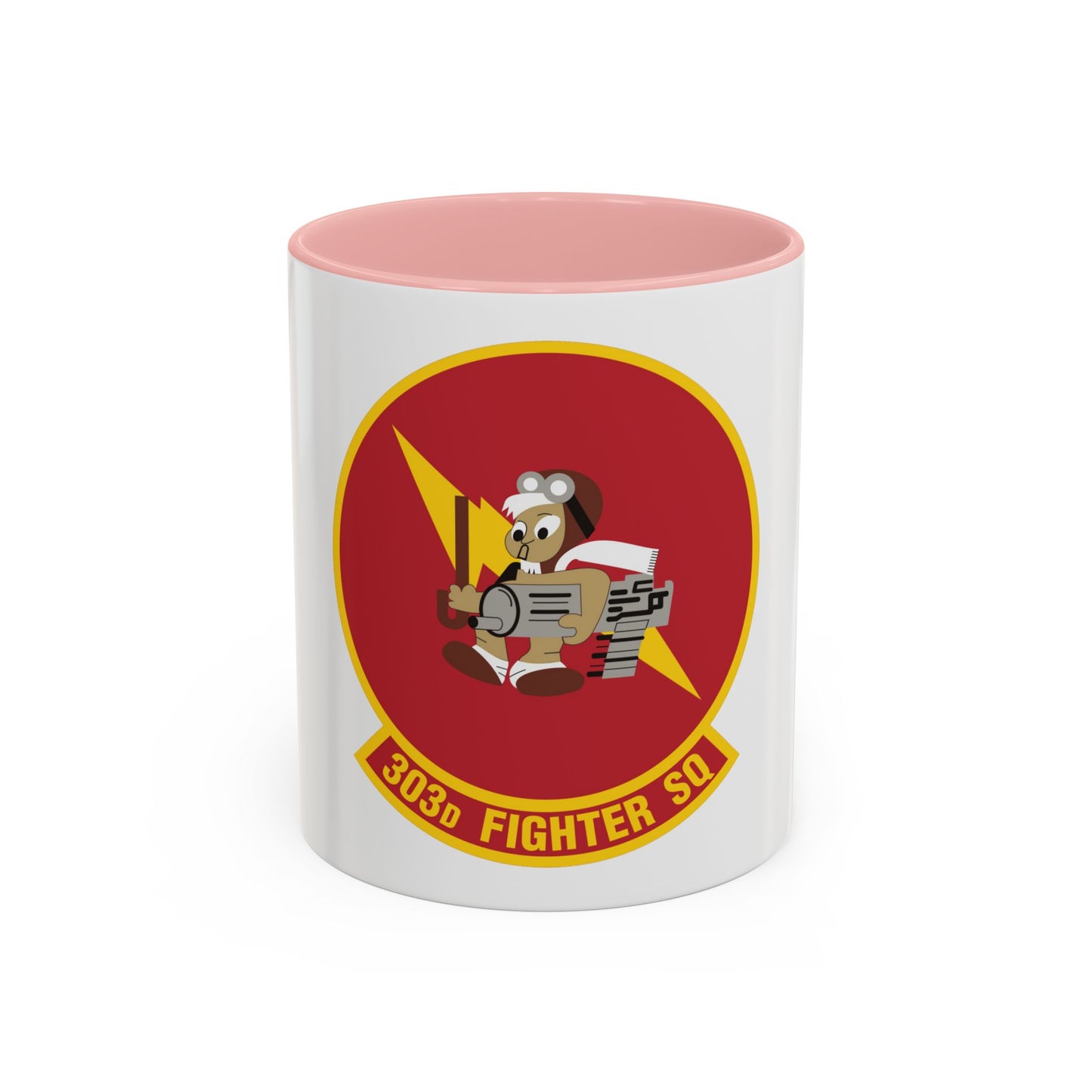 303d Fighter Squadron (U.S. Air Force) Accent Coffee Mug