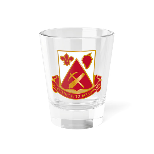 Verre à liqueur du 231e bataillon de combat du génie (armée américaine) 1,5 oz