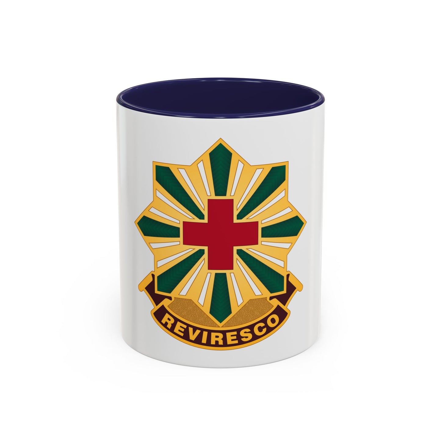 528th Hospital Center (U.S. Army) Accent Coffee Mug
