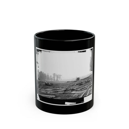 Antietam, Maryland. View Where Sumner's Corps Charged (U.S. Civil War) Black Coffee Mug