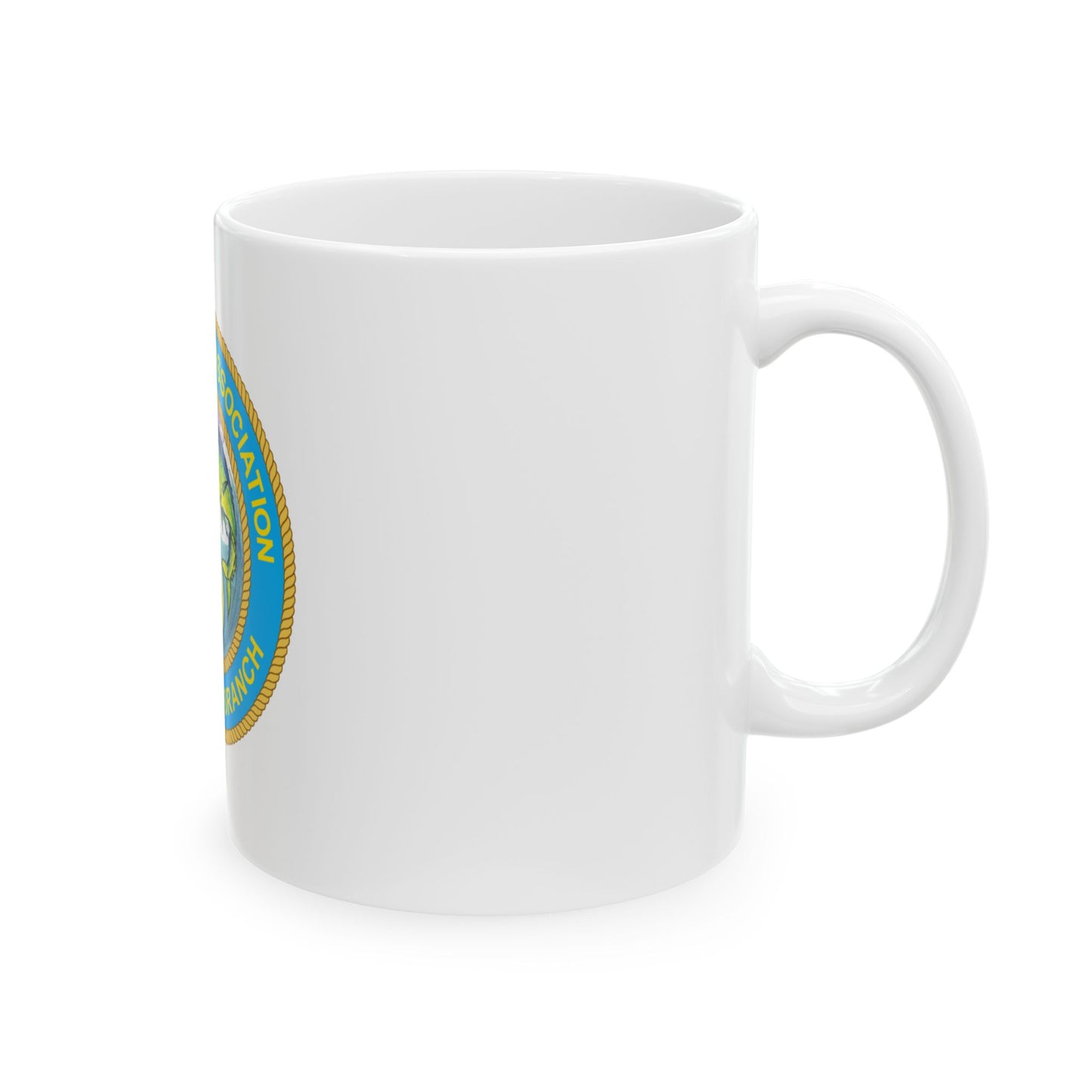 USCG EnlAssocCaribbean Branch (U.S. Coast Guard) White Coffee Mug