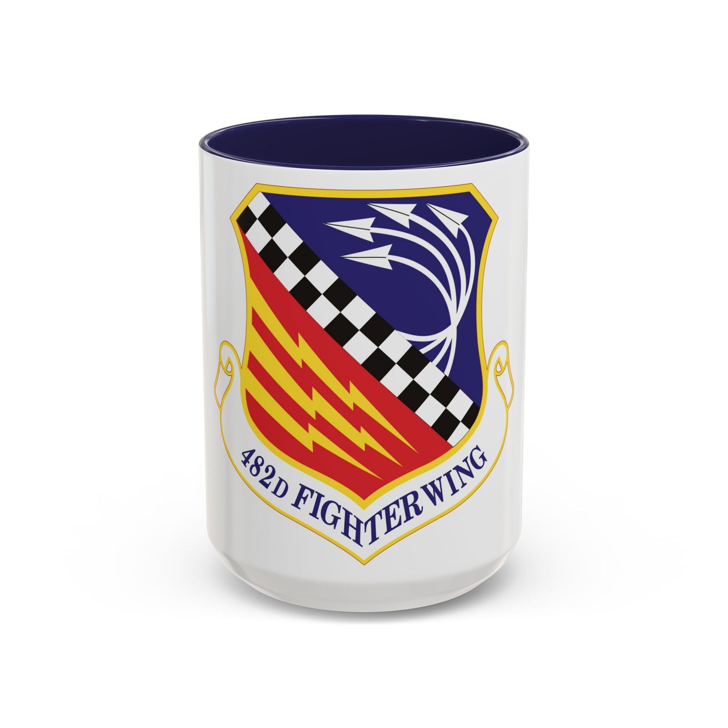 482d Fighter Wing (U.S. Air Force) Accent Coffee Mug