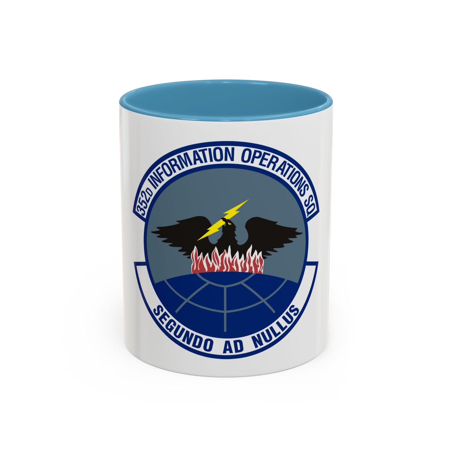 352d Information Operations Squadron (U.S. Air Force) Accent Coffee Mug