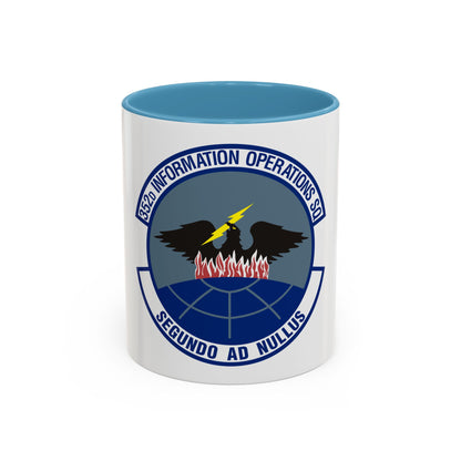 352d Information Operations Squadron (U.S. Air Force) Accent Coffee Mug