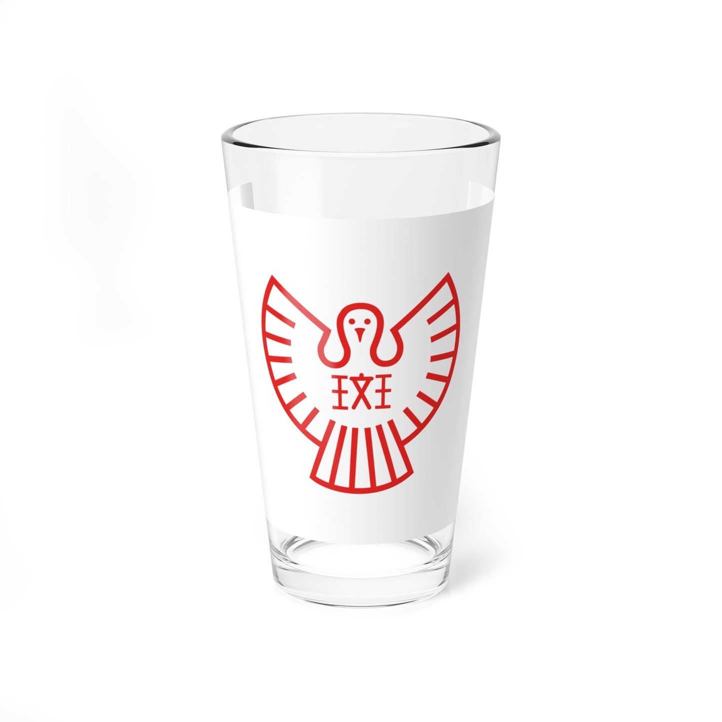 Flag of Ikaruga Nara (Japan) Pint Glass 16oz