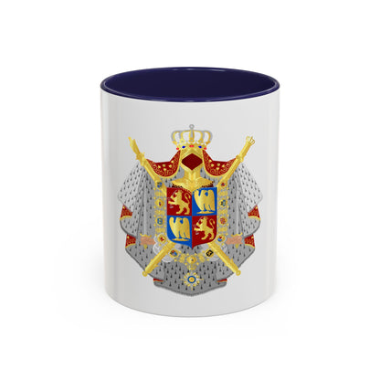 Coat of arms of kingdom Holland King Lodewijk 1808 - Accent Coffee Mug