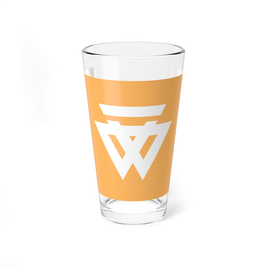 Flag of Nishi Fukuoka (Japan) Pint Glass 16oz