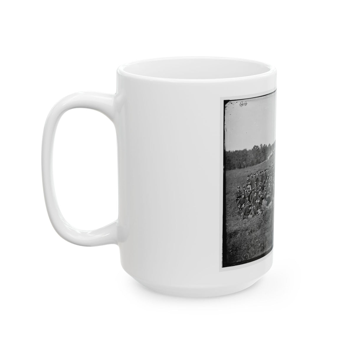 Culpeper, Va. Men Of Battery M (Benson's), 2d U.S. Artillery (U.S. Civil War) White Coffee Mug