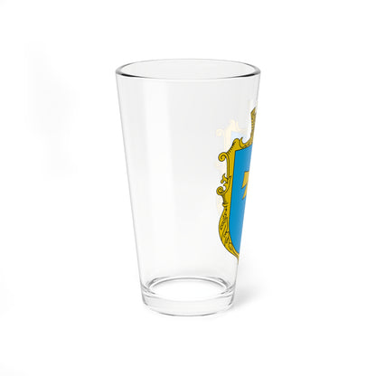 Coats of arms of Antonivka Oleksandrivka Hromada (Ukraine) (Coat of Arms) Pint Glass 16oz