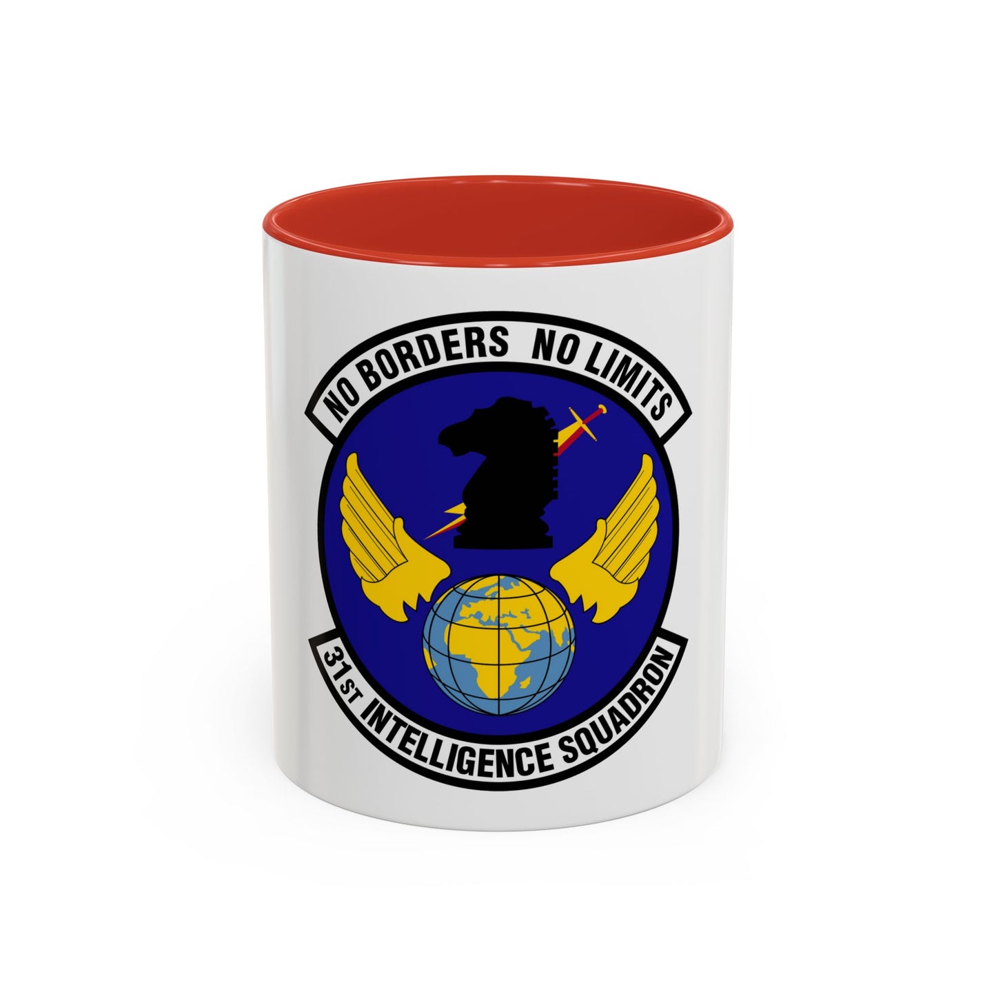 31 Intelligence Squadron ACC (U.S. Air Force) Accent Coffee Mug