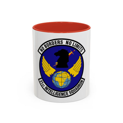 31 Intelligence Squadron ACC (U.S. Air Force) Accent Coffee Mug