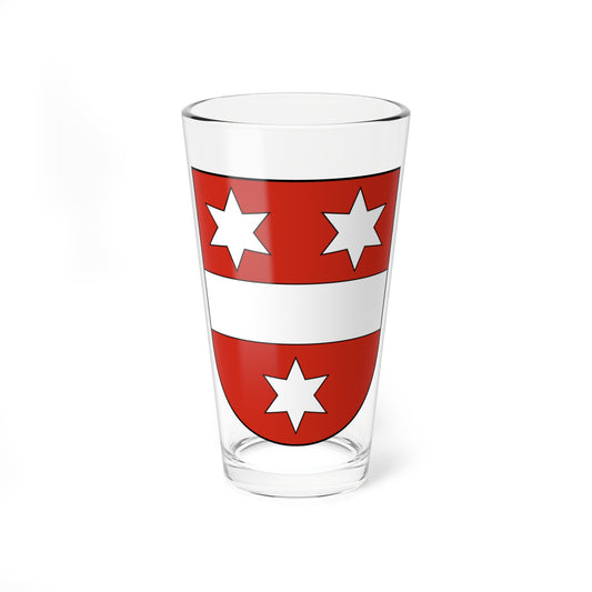 Thundorf-blazon (Switzerland) (Coat of Arms) Pint Glass 16oz