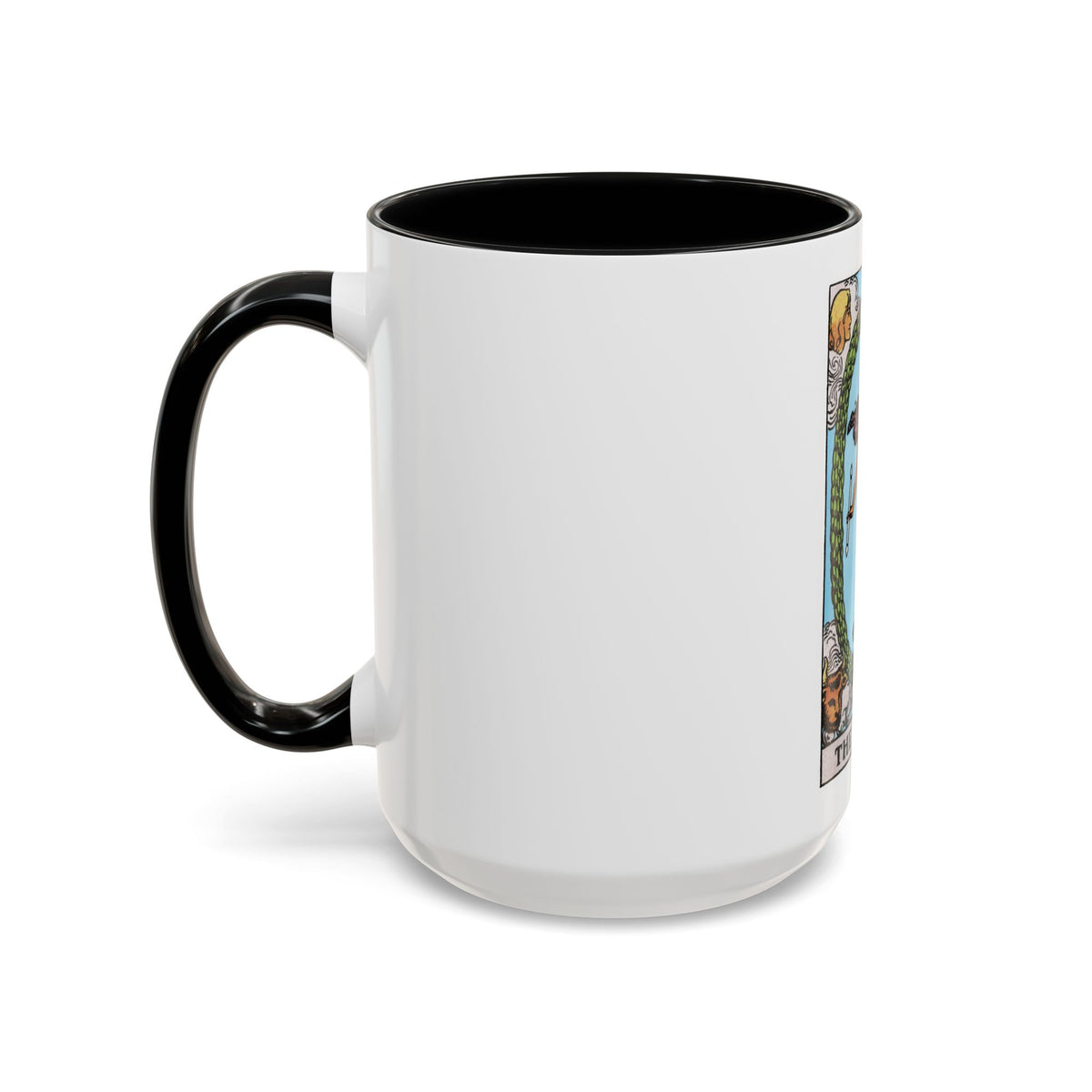 The World (Tarot Card) Accent Coffee Mug