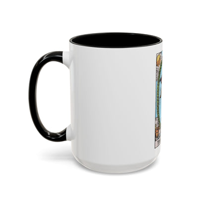The World (Tarot Card) Accent Coffee Mug