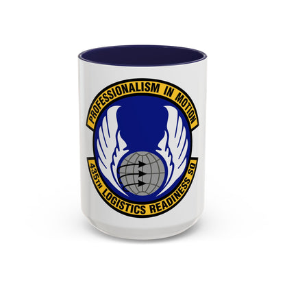 435th Logistics Readiness Squadron (U.S. Air Force) Accent Coffee Mug