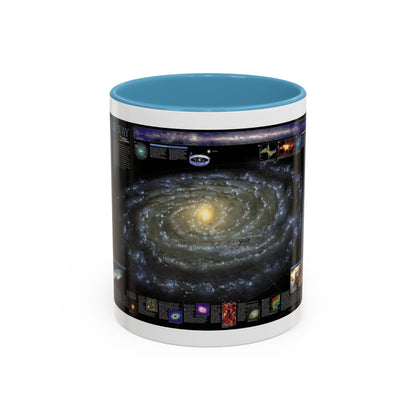 Space - Milky Way (2002) (Map) Accent Coffee Mug