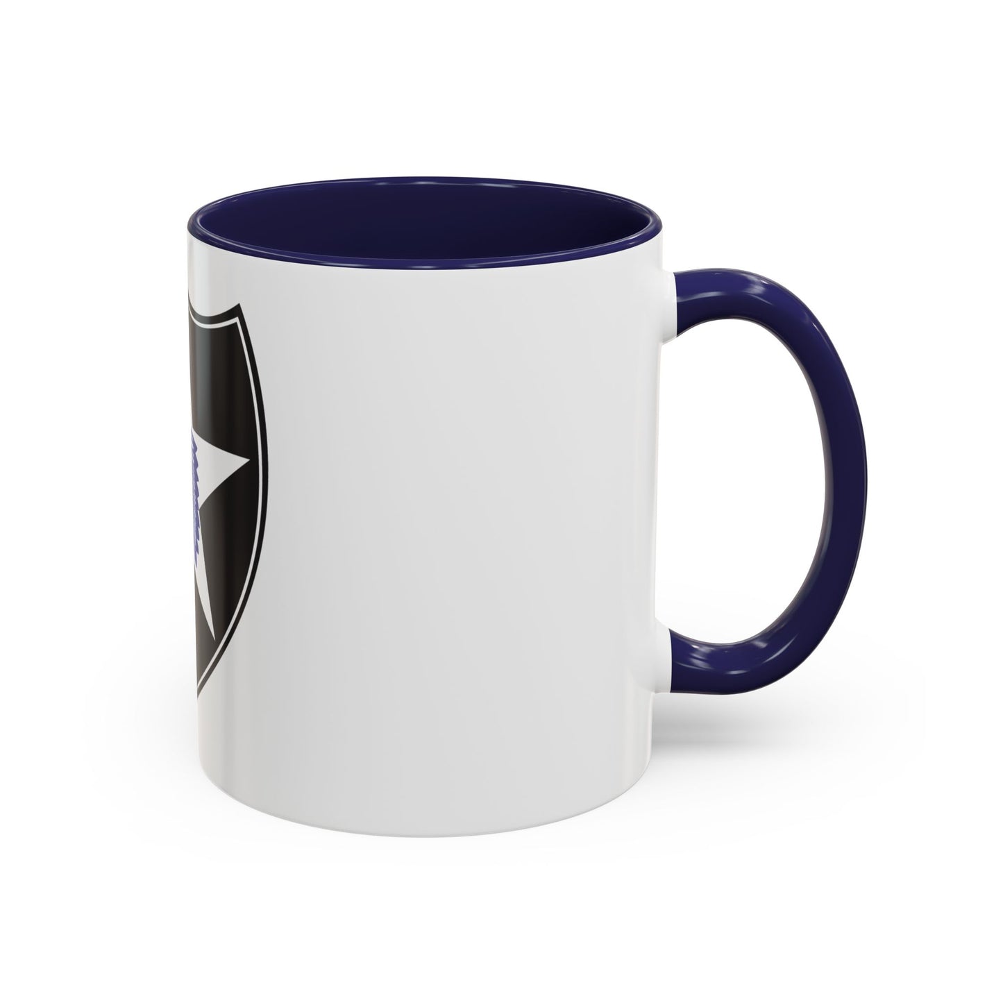 2nd Infantry Division (U.S. Army) Accent Coffee Mug