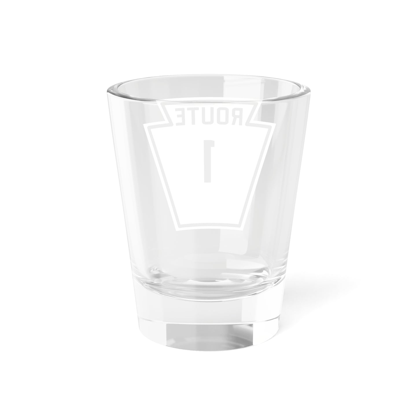 PA-1 1926 (Pennsylvania) (Road Sign) Shot Glass 1.5oz