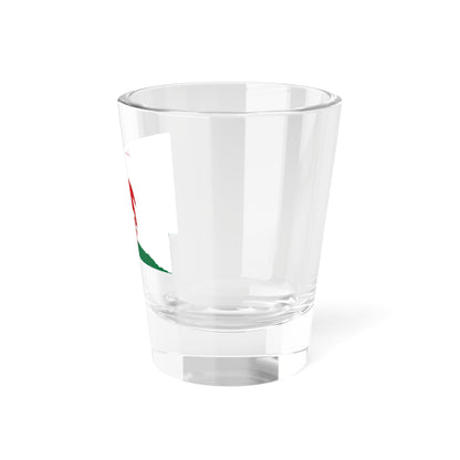 Flag of Cardiff UK - Shot Glass 1.5oz