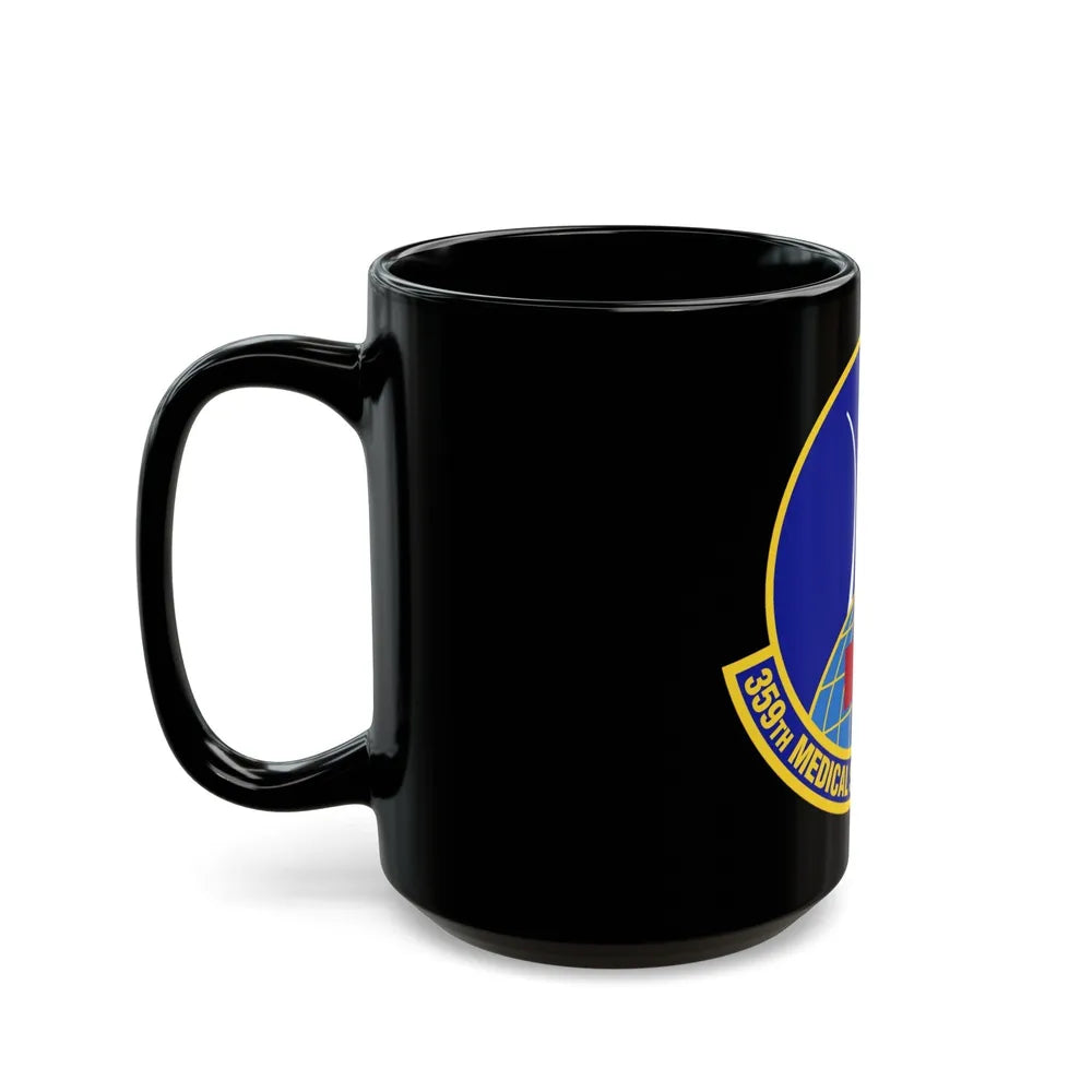 359th Medical Support Squadron (U.S. Air Force) Black Coffee Mug-Go Mug Yourself