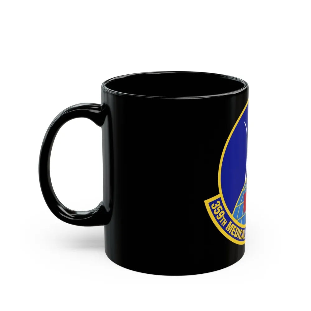 359th Medical Support Squadron (U.S. Air Force) Black Coffee Mug-Go Mug Yourself