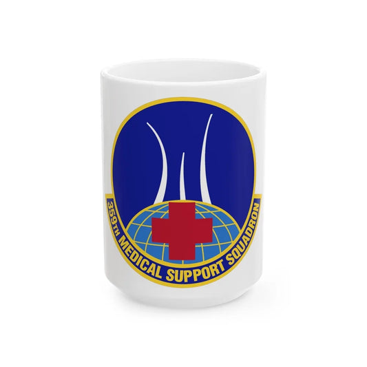 359th Medical Support Squadron (U.S. Air Force) White Coffee Mug-15oz-Go Mug Yourself