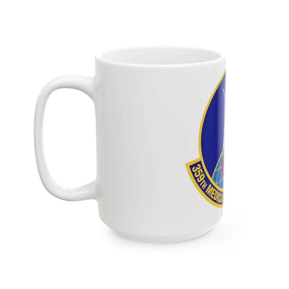 359th Medical Support Squadron (U.S. Air Force) White Coffee Mug-Go Mug Yourself