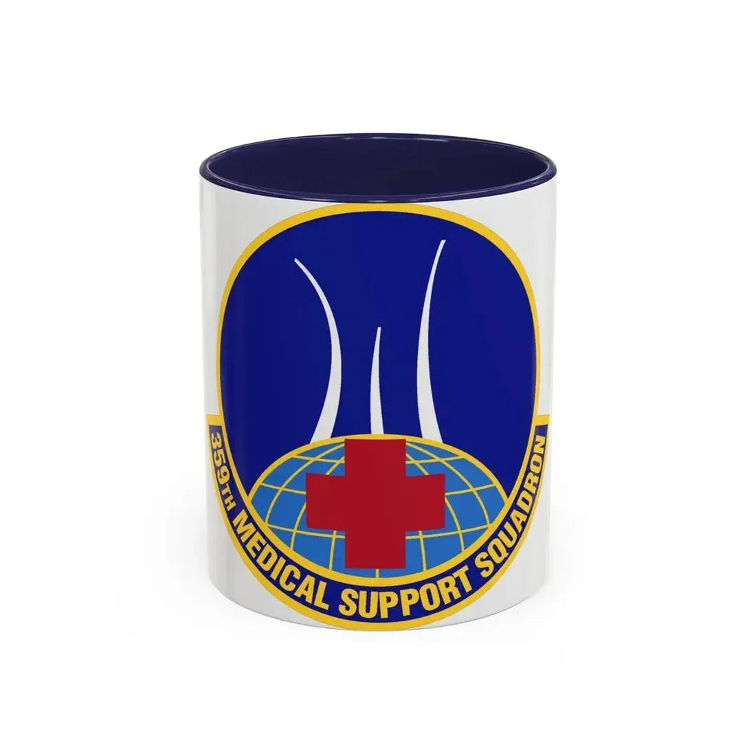 359th Medical Support Squadron (U.S. Air Force) Accent Coffee Mug 11oz Navy - Go Mug Yourself