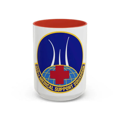 359th Medical Support Squadron (U.S. Air Force) Accent Coffee Mug 15oz Red - Go Mug Yourself