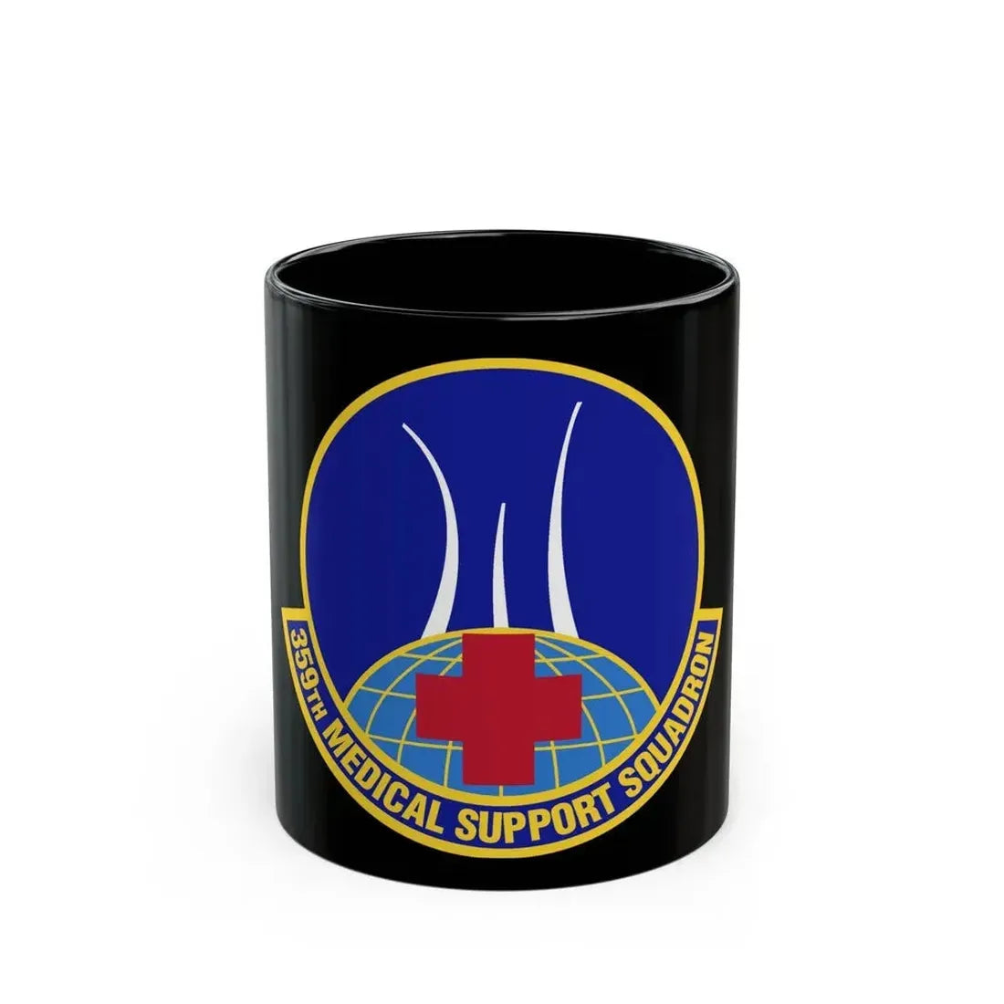 359th Medical Support Squadron (U.S. Air Force) Black Coffee Mug - Go Mug Yourself